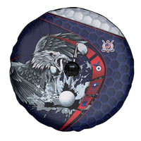USA Golf Spare Tire Cover Powerful Eagle