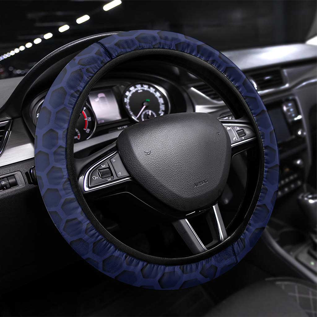 USA Golf Steering Wheel Cover Powerful Eagle