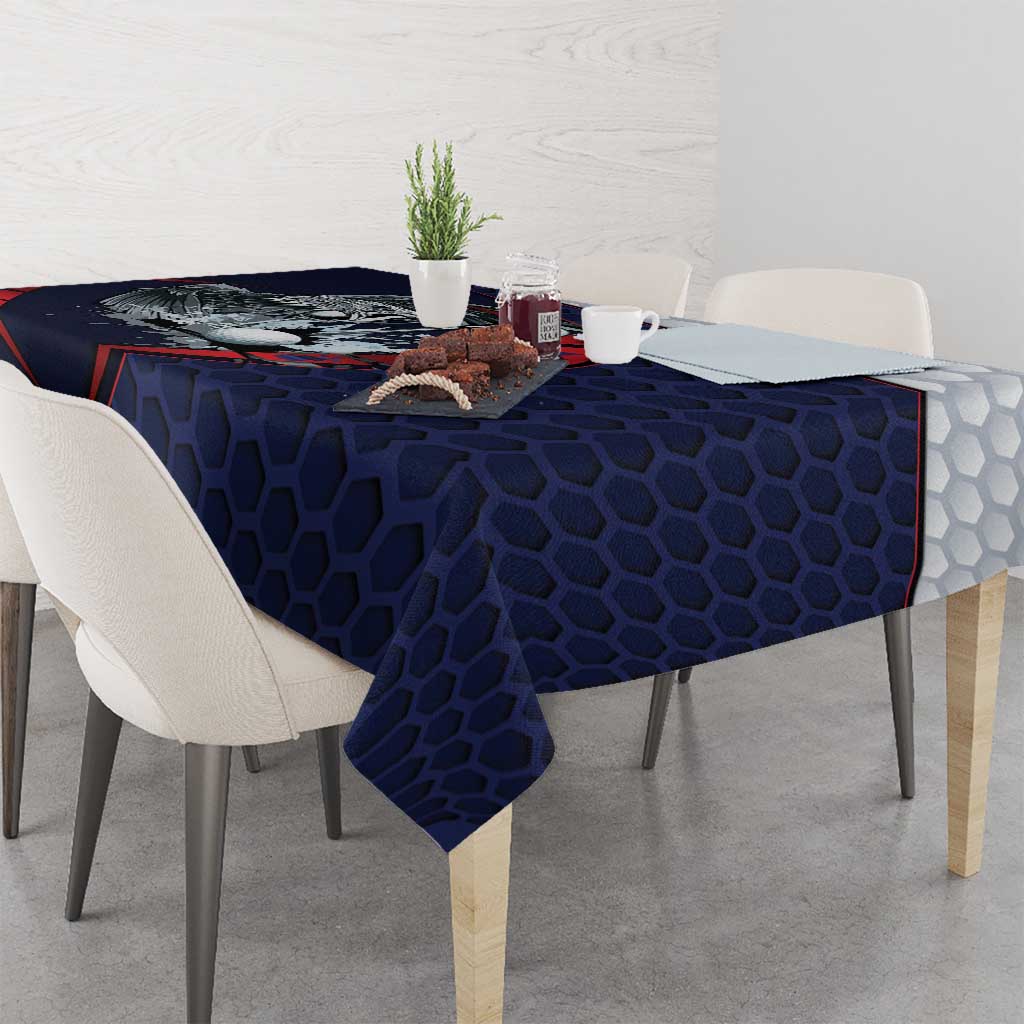 USA Golf Tablecloth Powerful Eagle