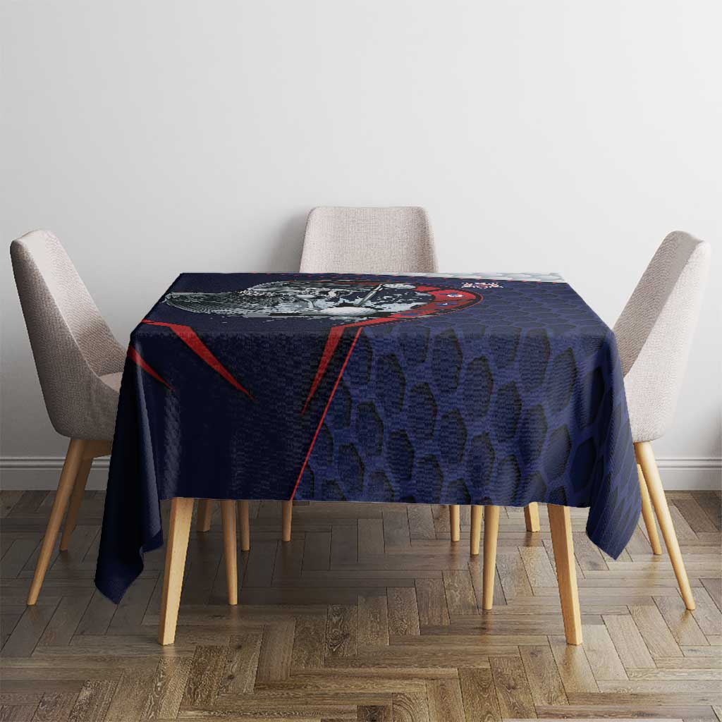 USA Golf Tablecloth Powerful Eagle