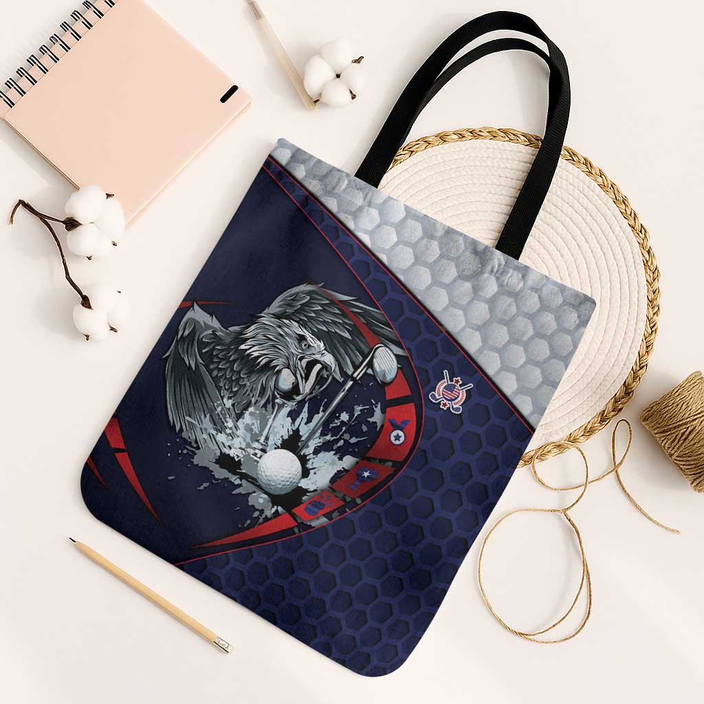 USA Golf Tote Bag Powerful Eagle