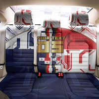 Custom Panama Football Back Car Seat Cover Cybernetic Mech Warrior Flag