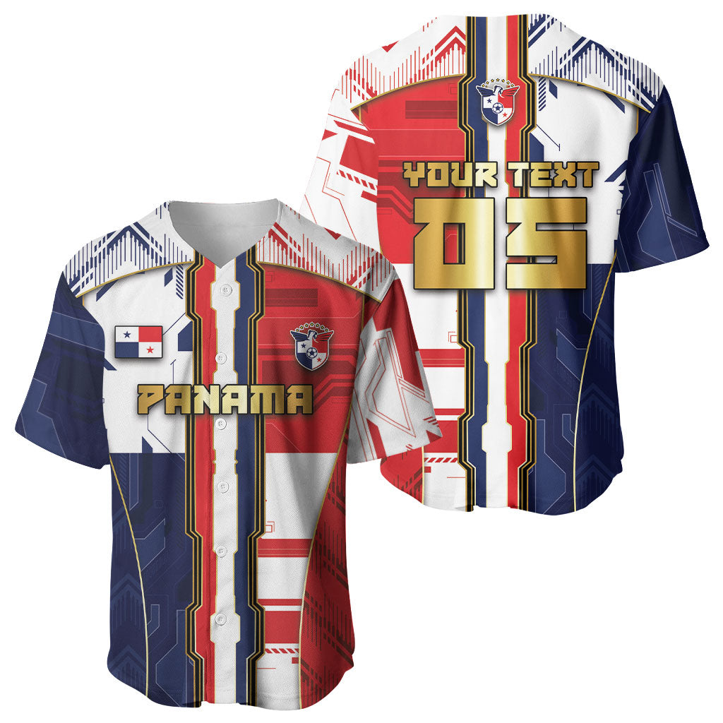 Custom Panama Football Baseball Jersey Cybernetic Mech Warrior Flag