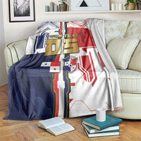Custom Panama Football Blanket Cybernetic Mech Warrior Flag