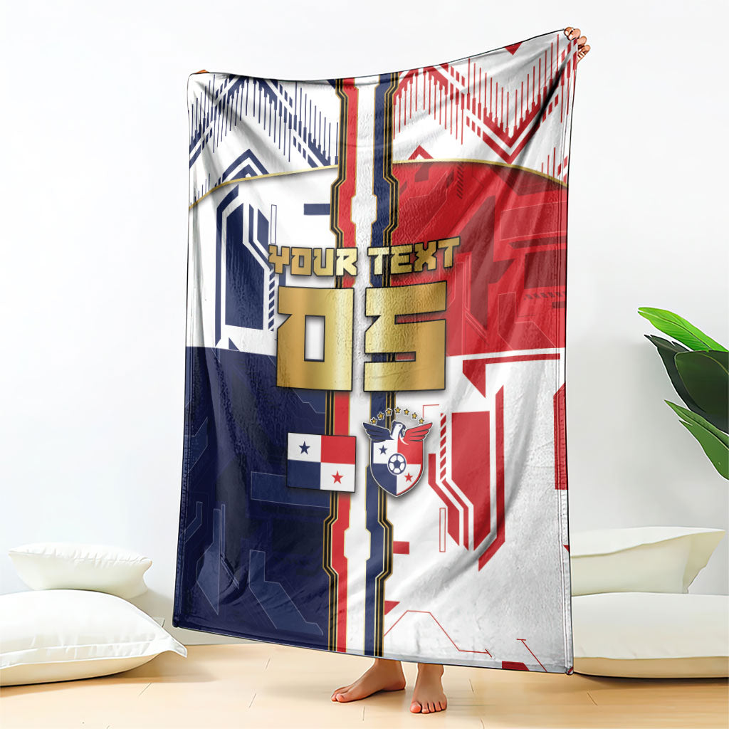 Custom Panama Football Blanket Cybernetic Mech Warrior Flag