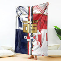 Custom Panama Football Blanket Cybernetic Mech Warrior Flag