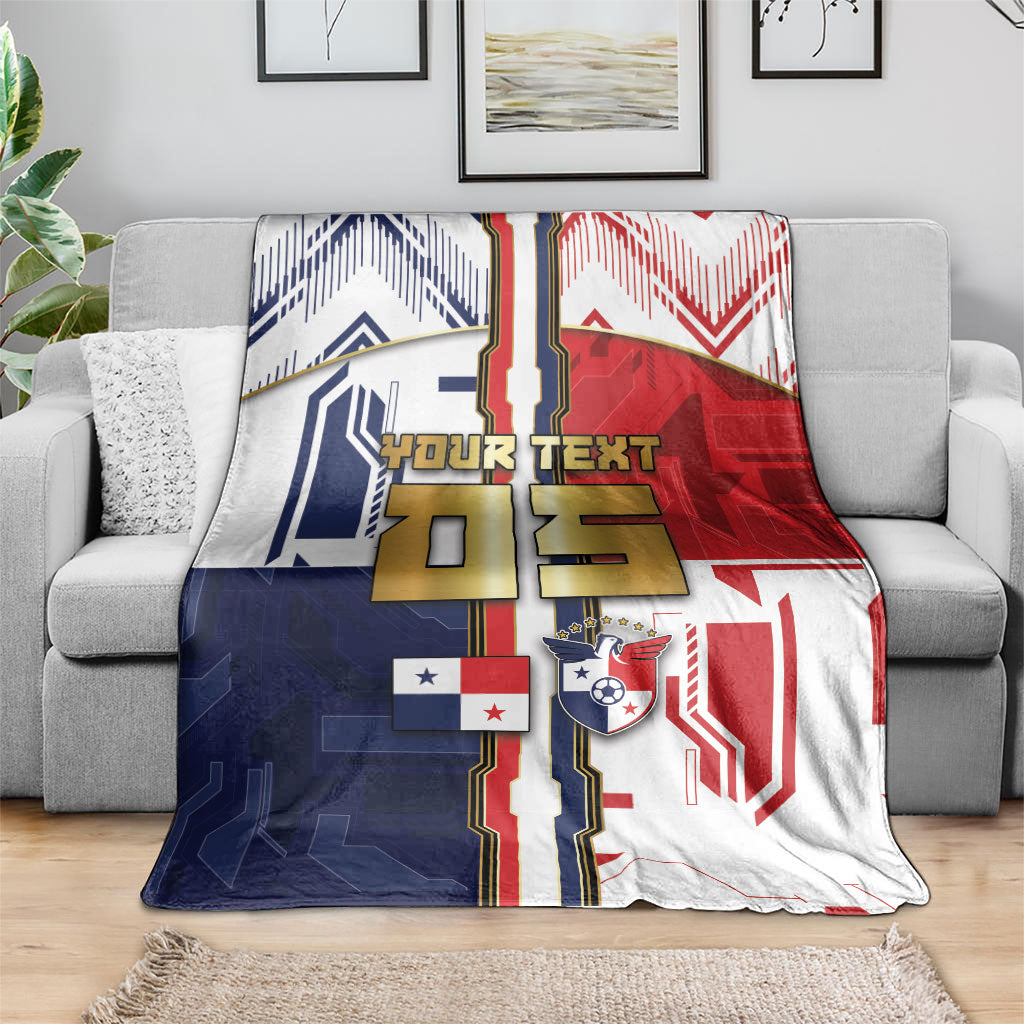 Custom Panama Football Blanket Cybernetic Mech Warrior Flag