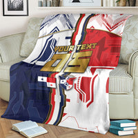 Custom Panama Football Blanket Cybernetic Mech Warrior Flag