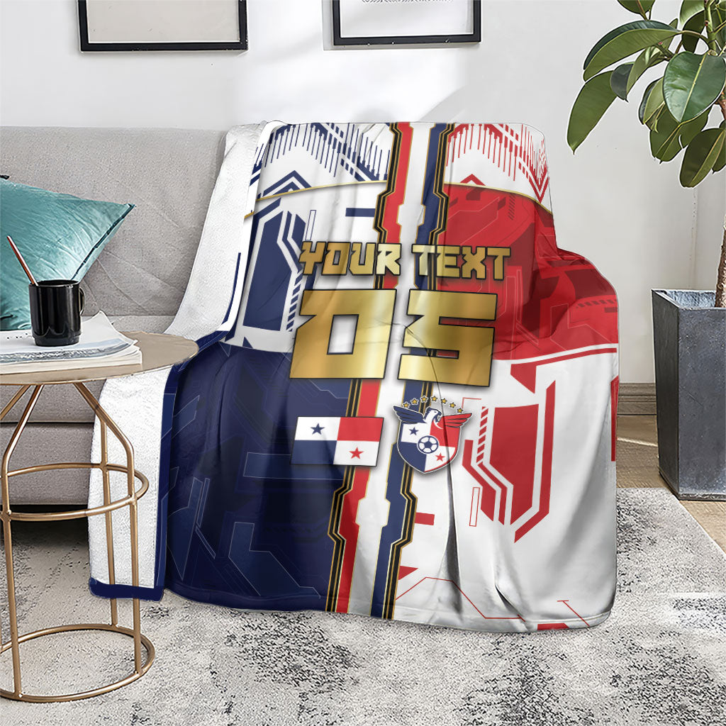 Custom Panama Football Blanket Cybernetic Mech Warrior Flag