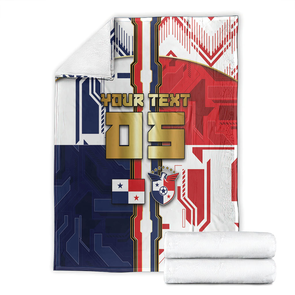 Custom Panama Football Blanket Cybernetic Mech Warrior Flag