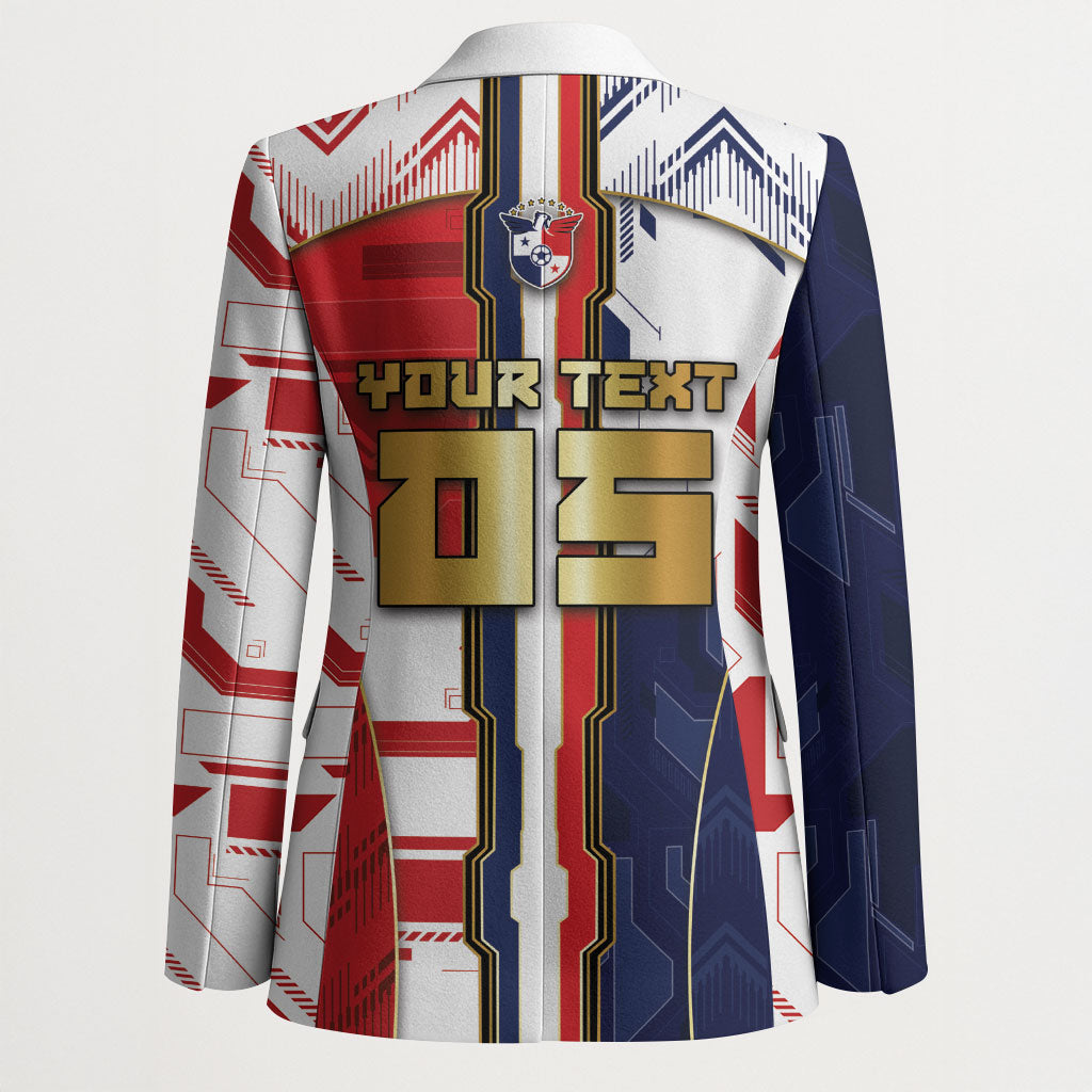 Custom Panama Football Blazer Cybernetic Mech Warrior Flag