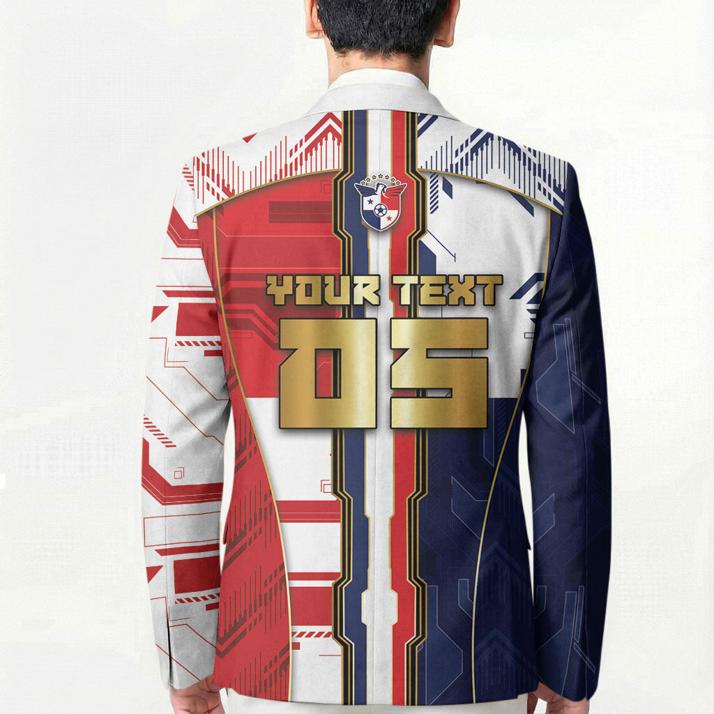 Custom Panama Football Blazer Cybernetic Mech Warrior Flag