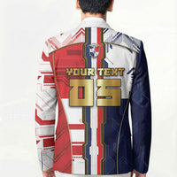 Custom Panama Football Blazer Cybernetic Mech Warrior Flag