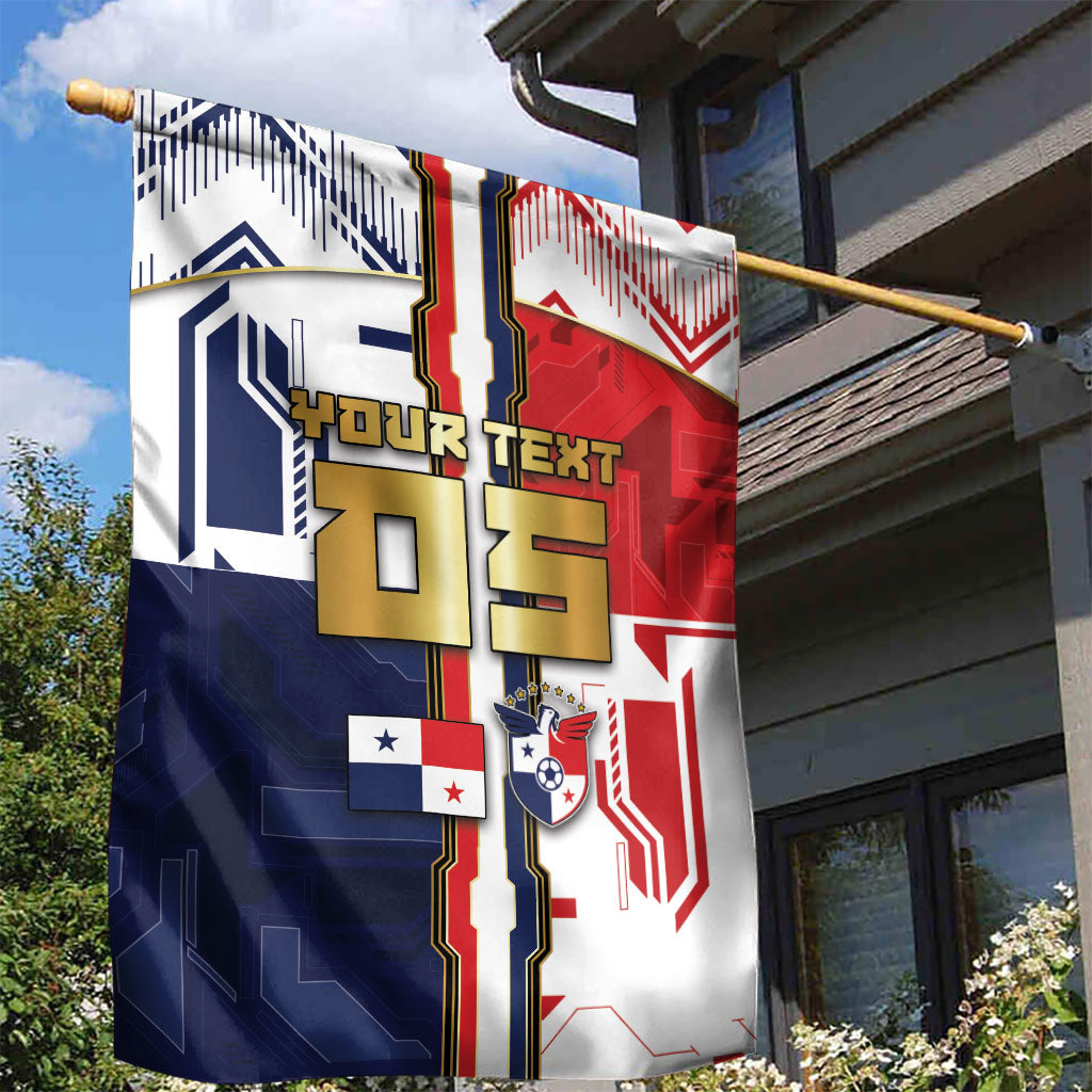 Custom Panama Football Garden Flag Cybernetic Mech Warrior Flag