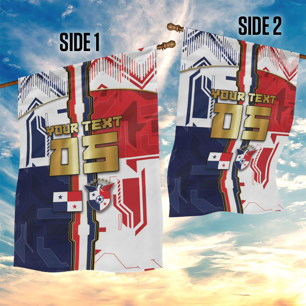 Custom Panama Football Garden Flag Cybernetic Mech Warrior Flag