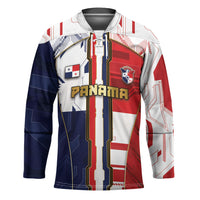 Custom Panama Football Hockey Jersey Cybernetic Mech Warrior Flag
