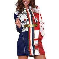 Custom Panama Football Hoodie Dress Cybernetic Mech Warrior Flag