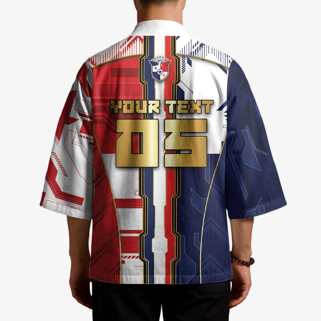 Custom Panama Football Kimono Cybernetic Mech Warrior Flag