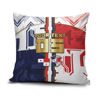 Custom Panama Football Pillow Cover Cybernetic Mech Warrior Flag