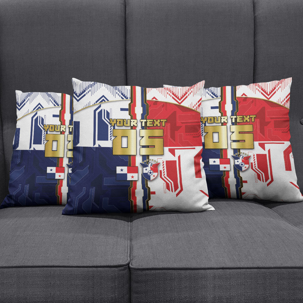 Custom Panama Football Pillow Cover Cybernetic Mech Warrior Flag