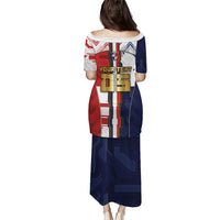 Custom Panama Football Puletasi Cybernetic Mech Warrior Flag