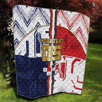 Custom Panama Football Quilt Cybernetic Mech Warrior Flag