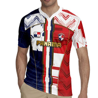 Custom Panama Football Rugby Jersey Cybernetic Mech Warrior Flag