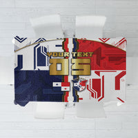 Custom Panama Football Tablecloth Cybernetic Mech Warrior Flag