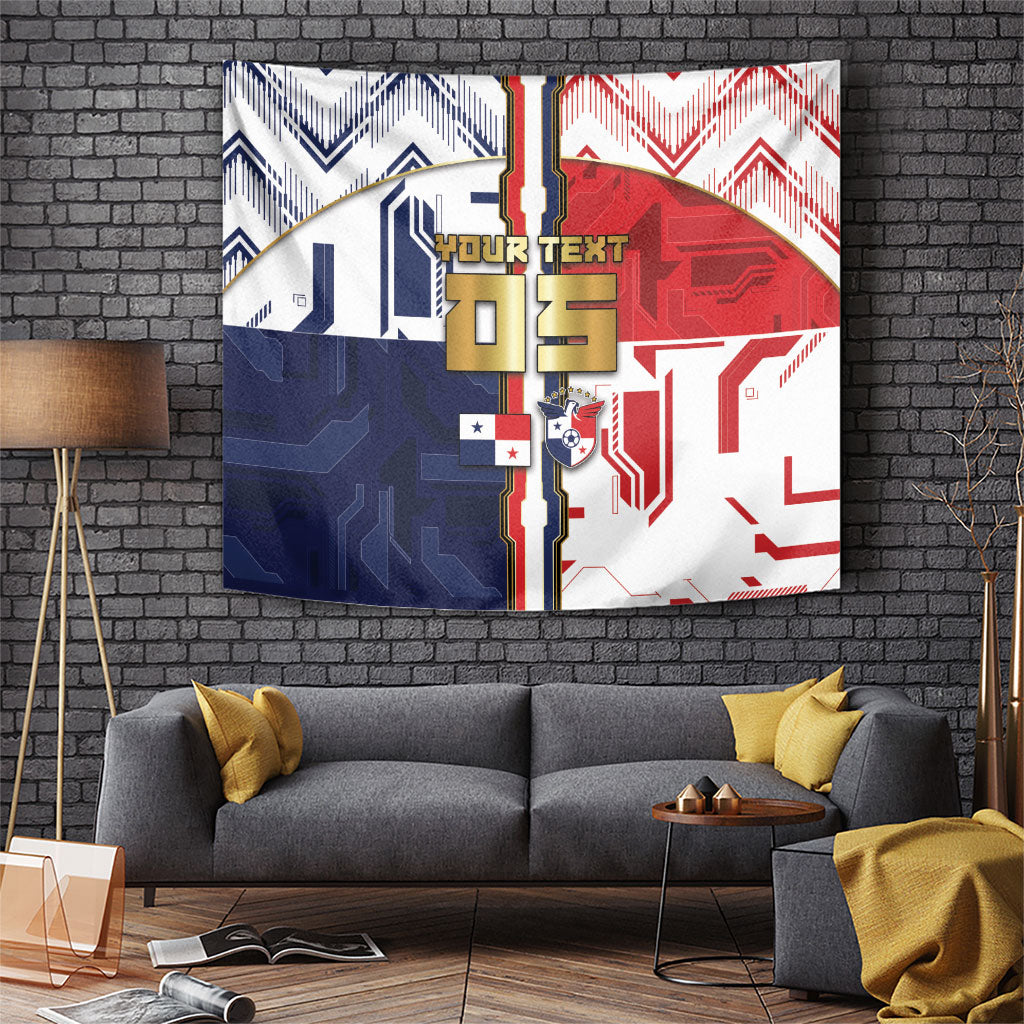 Custom Panama Football Tapestry Cybernetic Mech Warrior Flag