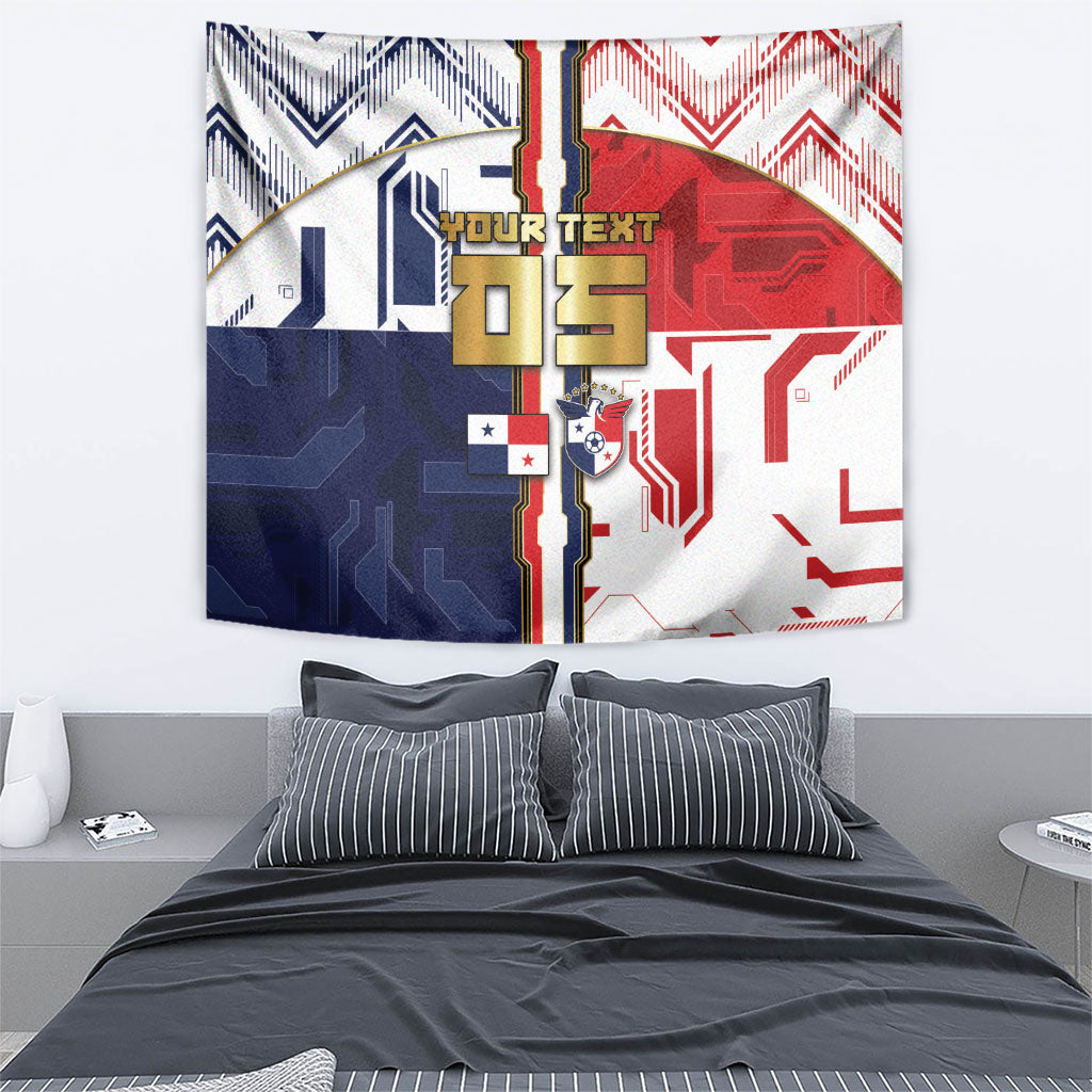 Custom Panama Football Tapestry Cybernetic Mech Warrior Flag