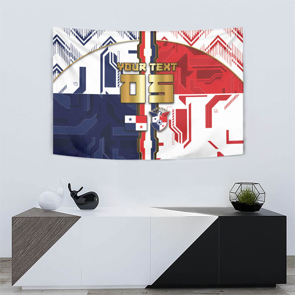 Custom Panama Football Tapestry Cybernetic Mech Warrior Flag