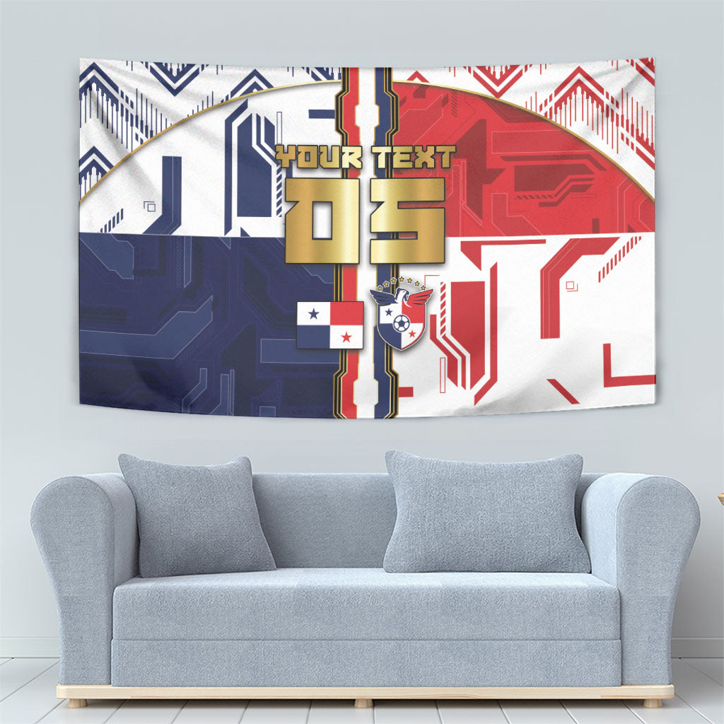 Custom Panama Football Tapestry Cybernetic Mech Warrior Flag