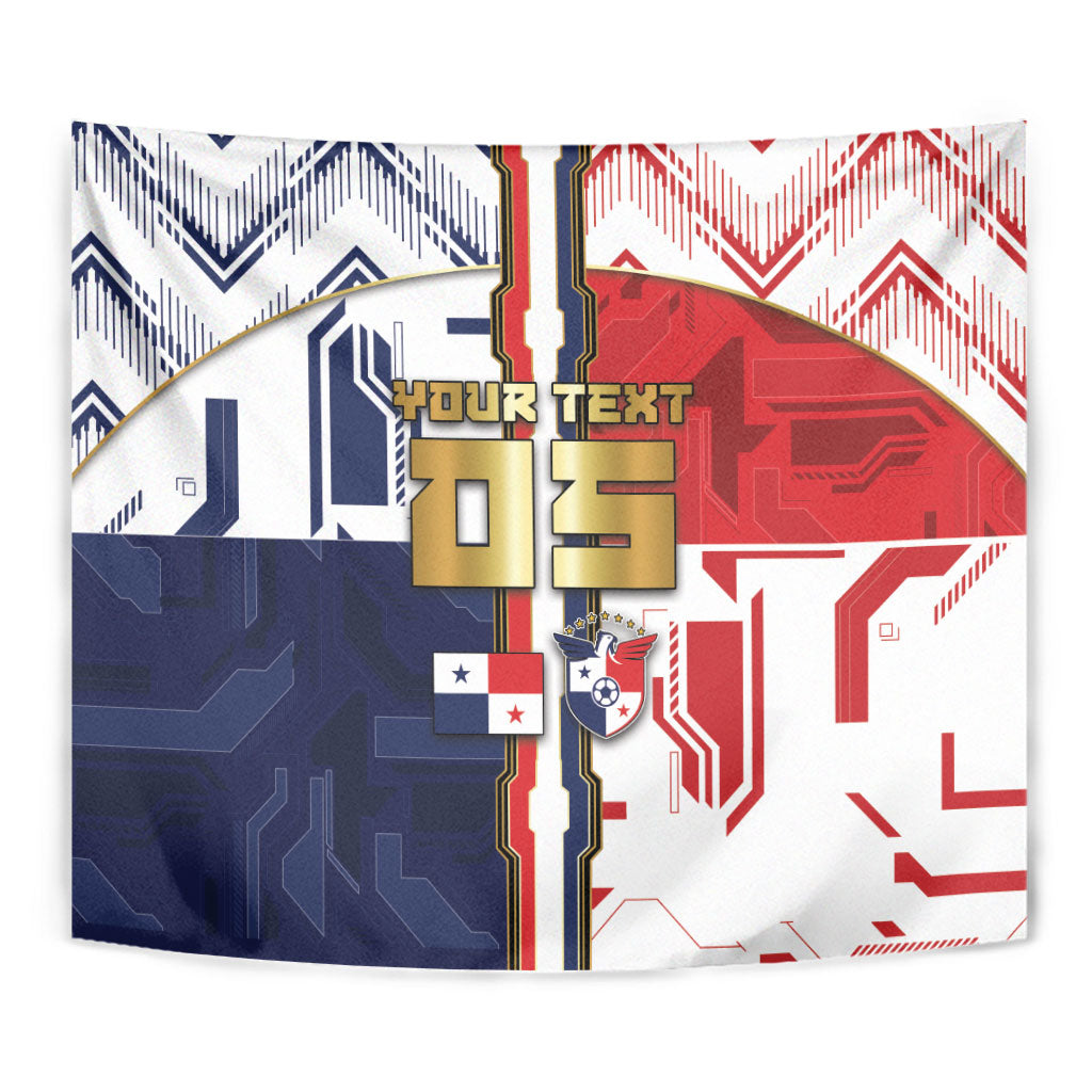 Custom Panama Football Tapestry Cybernetic Mech Warrior Flag
