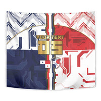 Custom Panama Football Tapestry Cybernetic Mech Warrior Flag