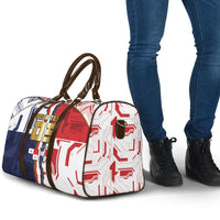Custom Panama Football Travel Bag Cybernetic Mech Warrior Flag