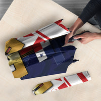 Custom Panama Football Umbrella Cybernetic Mech Warrior Flag