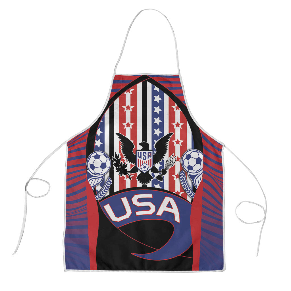 United States Soccer Apron American Eagle Flag Stars And Stripes