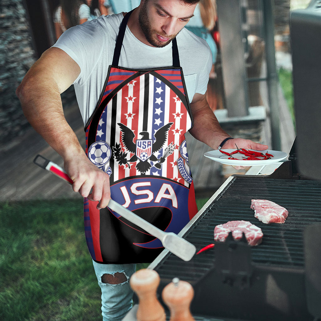 United States Soccer Apron American Eagle Flag Stars And Stripes