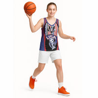 Custom United States Soccer Basketball Jersey American Eagle Flag Stars And Stripes