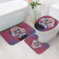 United States Soccer Bathroom Set American Eagle Flag Stars And Stripes