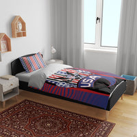 United States Soccer Bedding Set American Eagle Flag Stars And Stripes