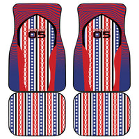 Custom United States Soccer Car Mats American Eagle Flag Stars And Stripes