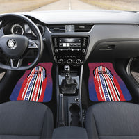 Custom United States Soccer Car Mats American Eagle Flag Stars And Stripes