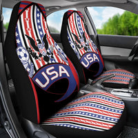 United States Soccer Car Seat Cover American Eagle Flag Stars And Stripes