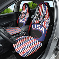 United States Soccer Car Seat Cover American Eagle Flag Stars And Stripes