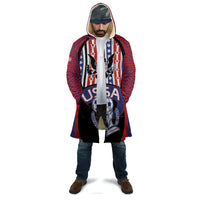Custom United States Soccer Cloak American Eagle Flag Stars And Stripes
