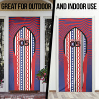 Custom United States Soccer Door Cover American Eagle Flag Stars And Stripes
