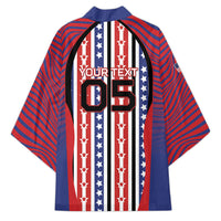 Custom United States Soccer Kimono American Eagle Flag Stars And Stripes
