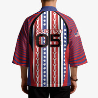 Custom United States Soccer Kimono American Eagle Flag Stars And Stripes