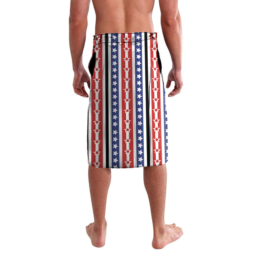 Custom United States Soccer Lavalava American Eagle Flag Stars And Stripes